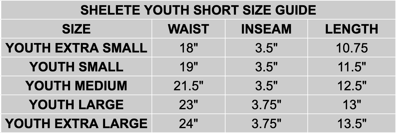 YOUTH SPOT UP SHOOTER SHORT IN BLACK