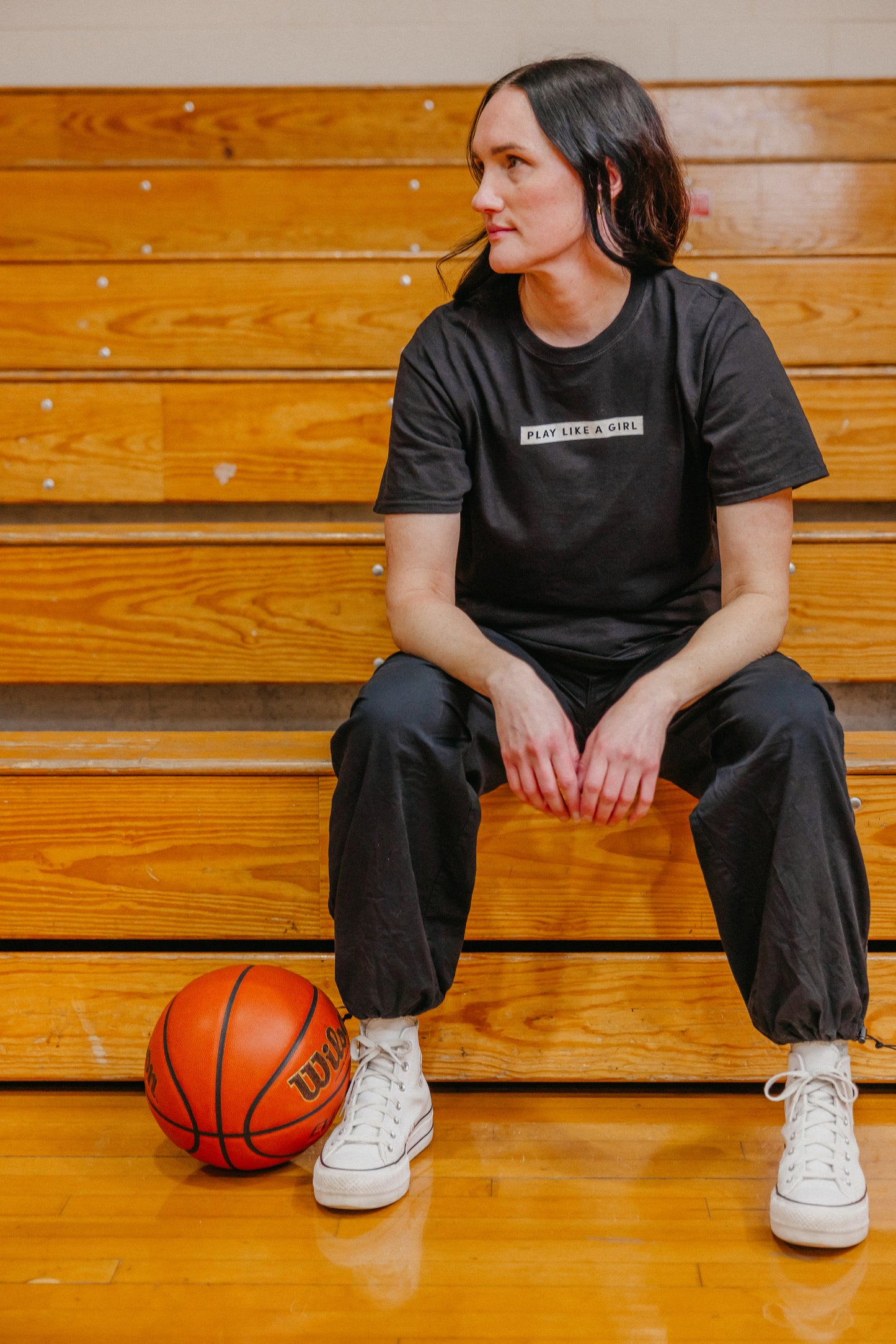 PLAY LIKE A GIRL TEE