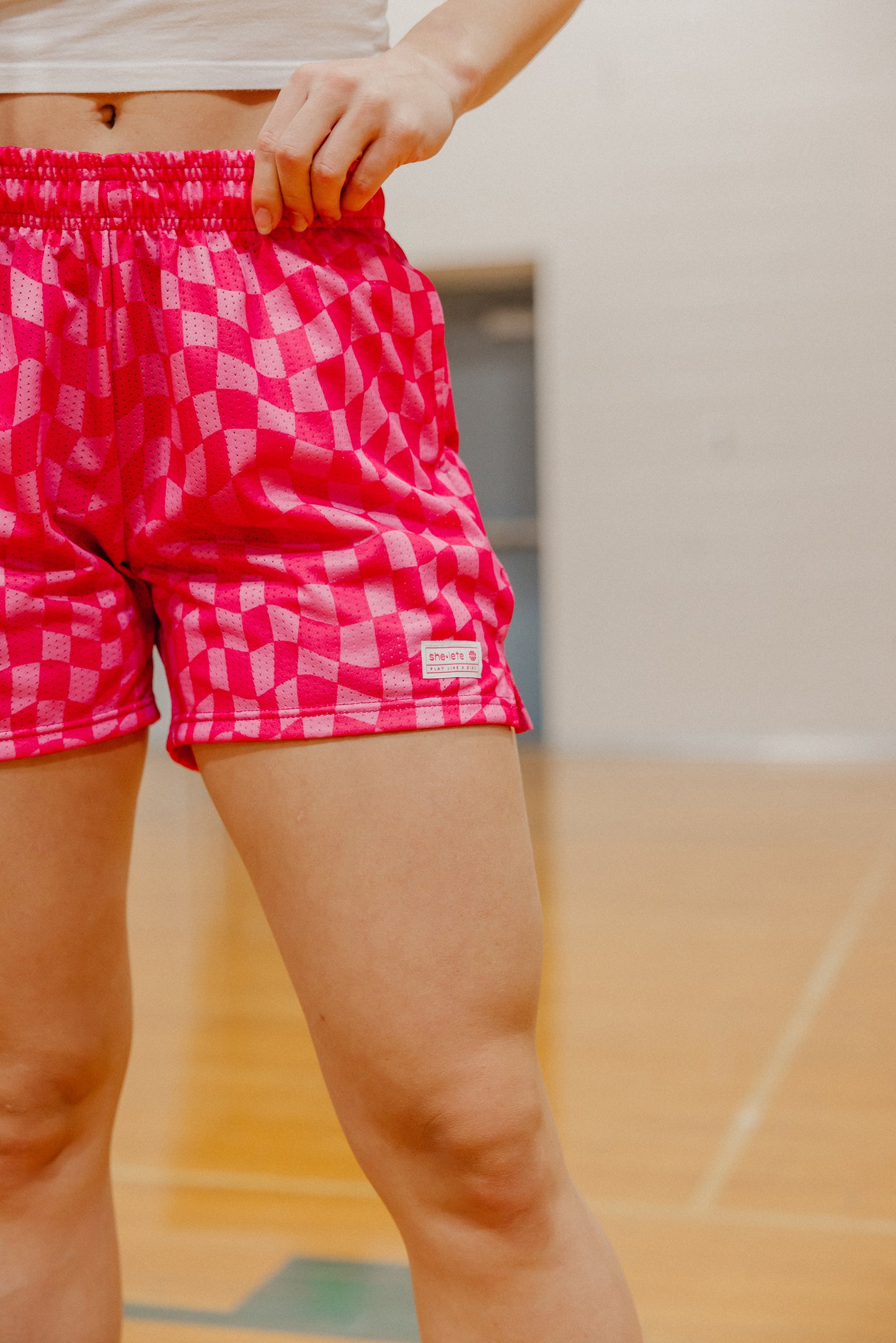 ALL BOXED OUT SHORT IN PINK